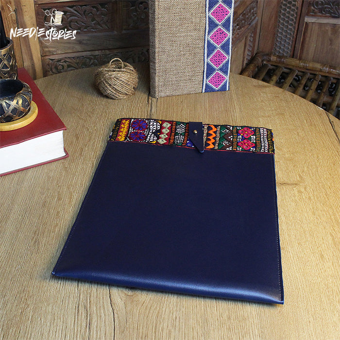 Reflective Heritage - Navy Blue Laptop Sleeve