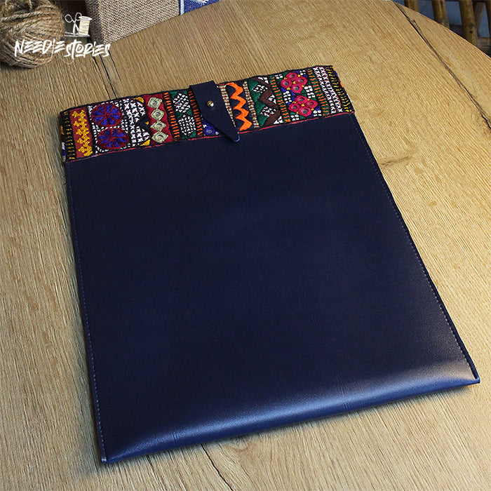 Reflective Heritage - Navy Blue Laptop Sleeve