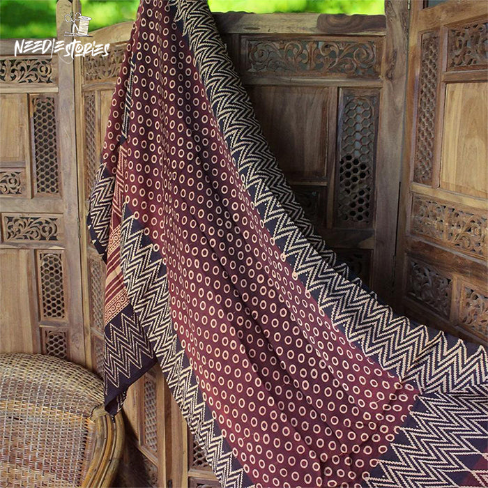 Maroon Muse Scarf