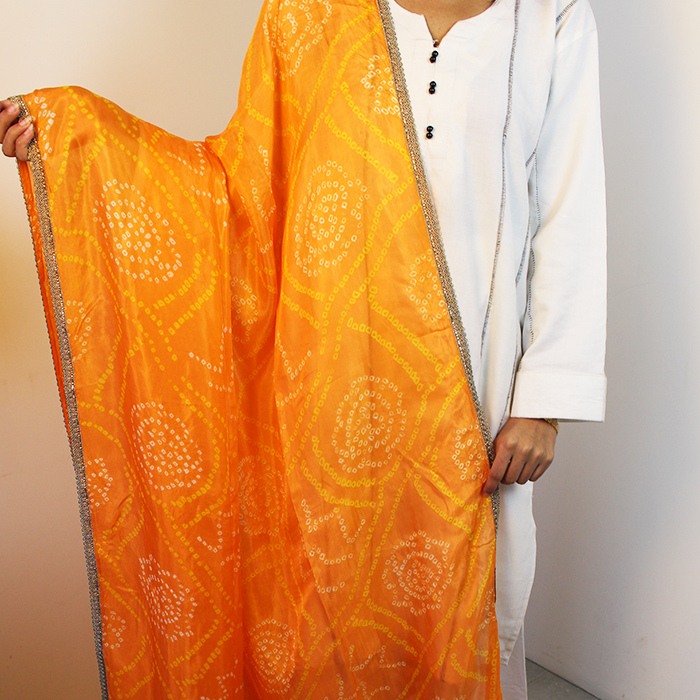 Sunset Silk Dupatta