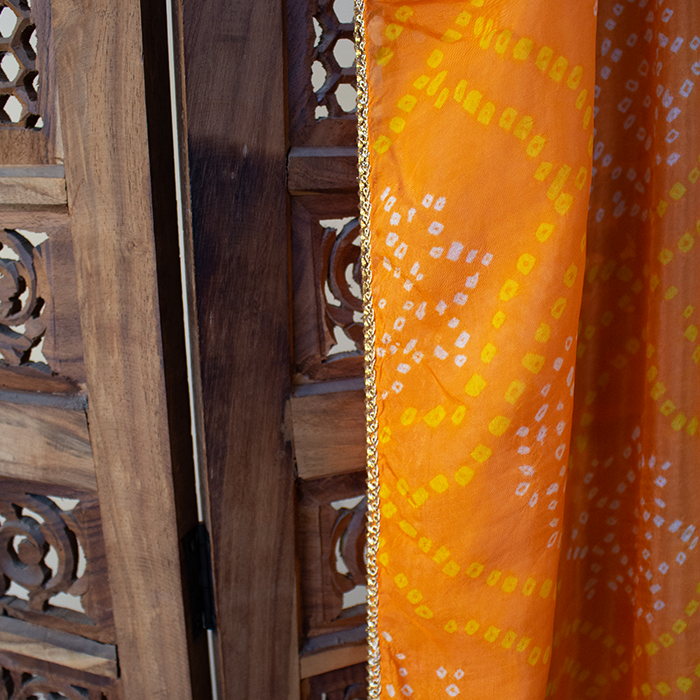 Sunset Silk Dupatta