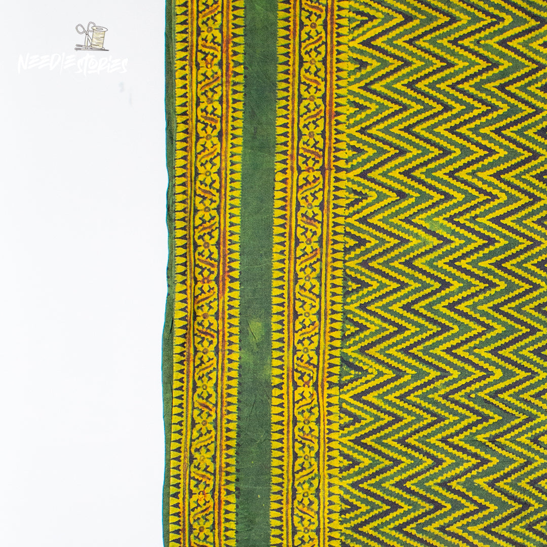 Emerald Grace - Green Silk Scarf