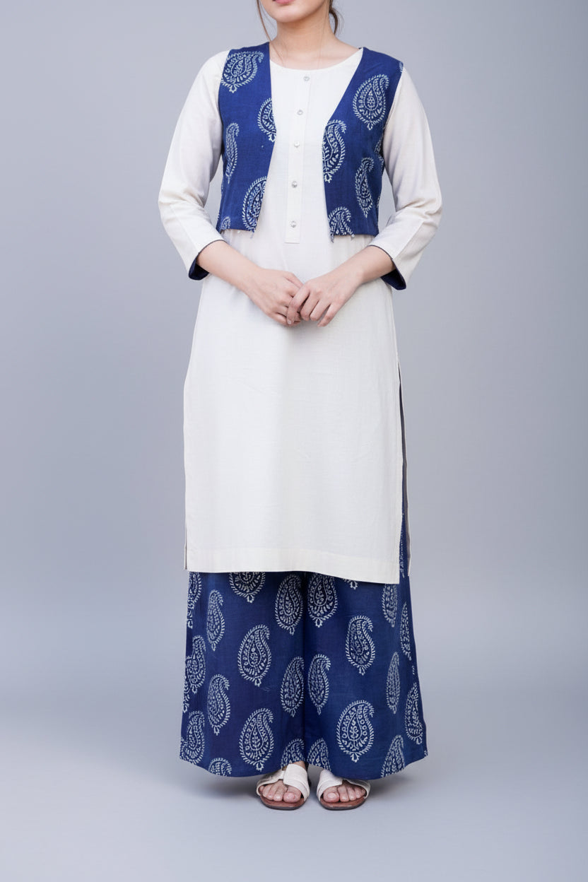 Heritage Hues Soft Khadder Co-ord