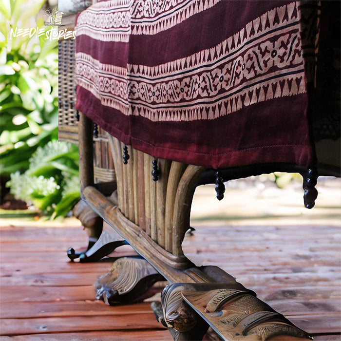 Mystic Maroon Scarf