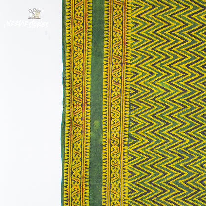 Emerald Grace - Green Silk Scarf