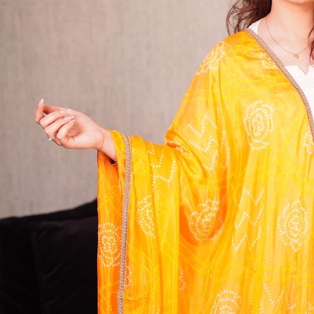 Sunset Silk Dupatta