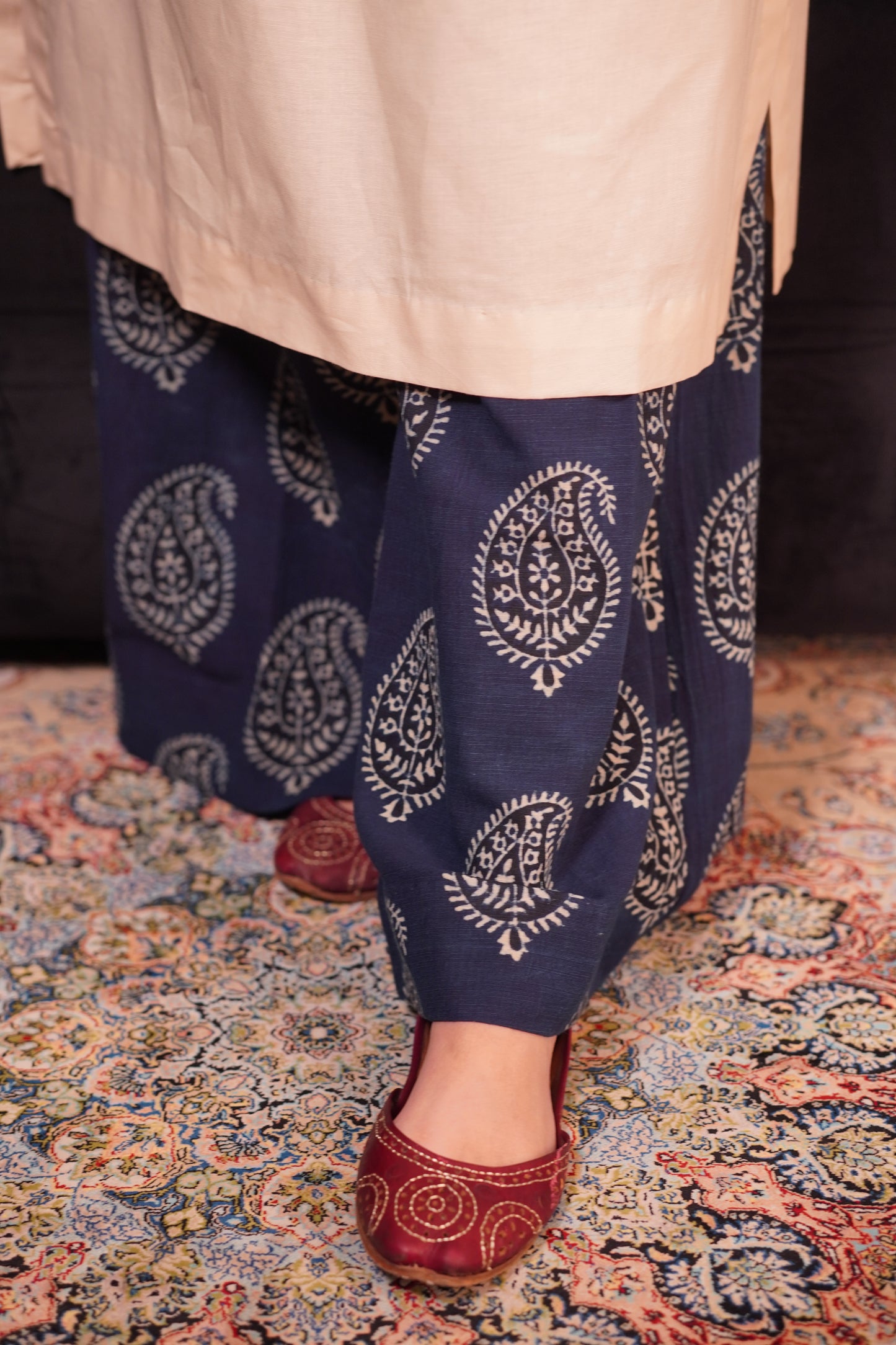 Heritage Hues Soft Khadder Co-ord