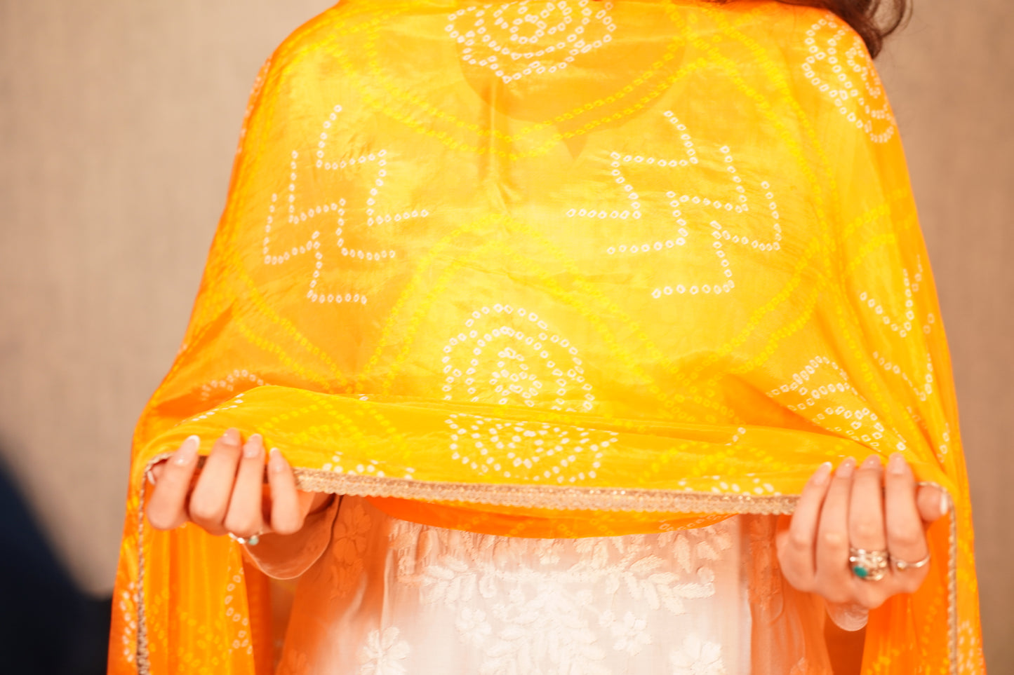 Sunset Silk Dupatta