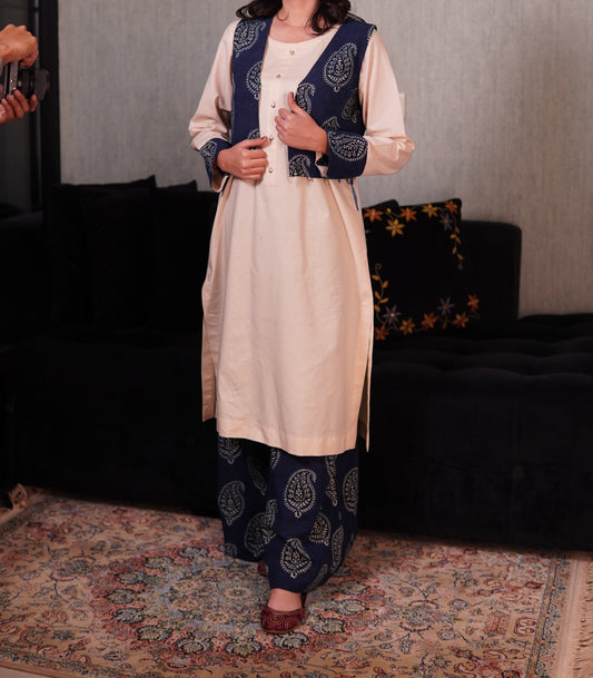 Heritage Hues Soft Khadder Co-ord