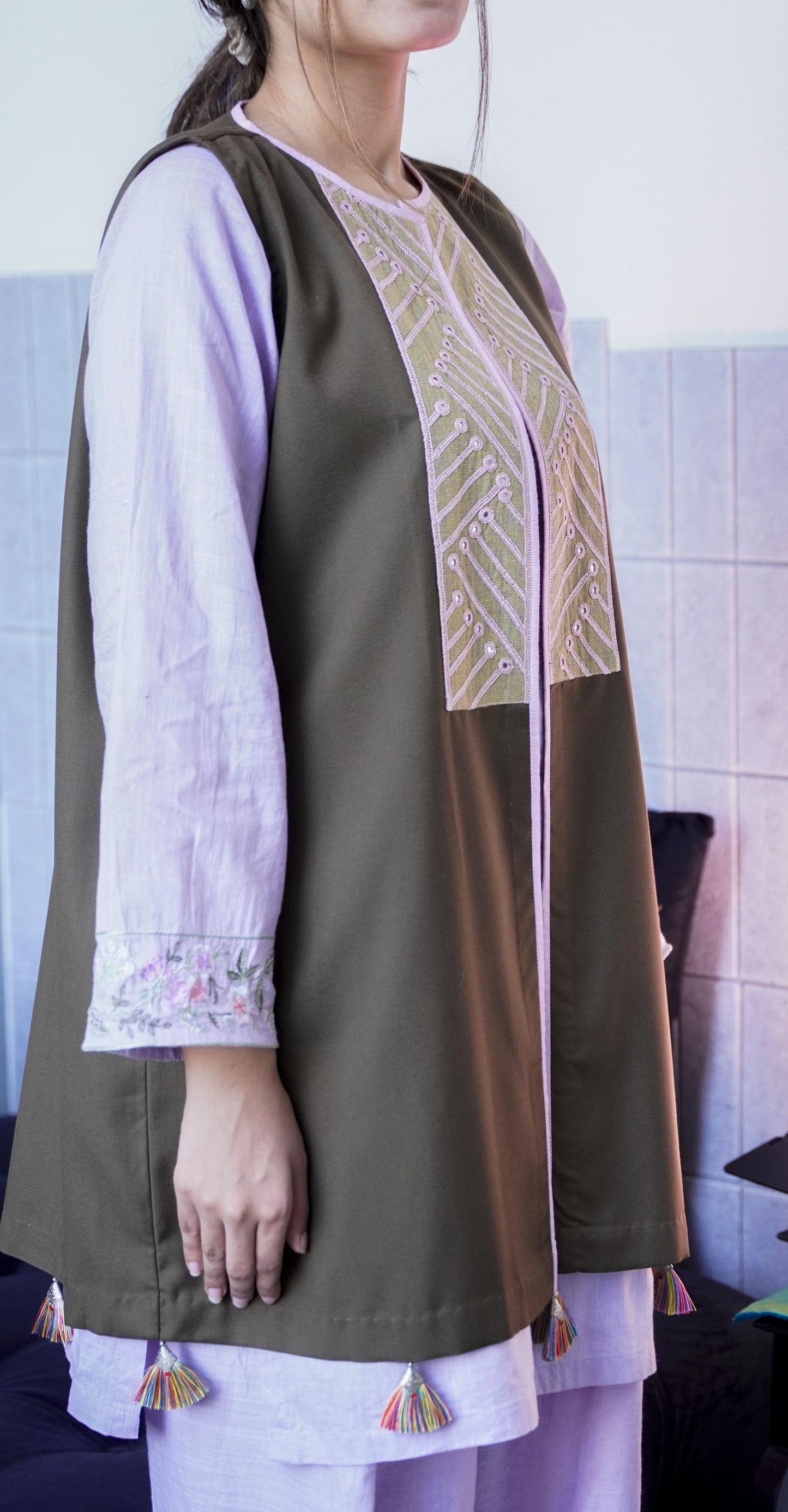 Midnight Gleam Suit Vest