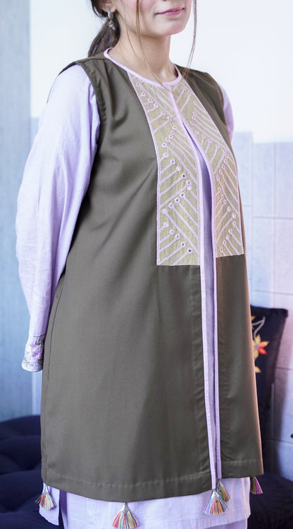 Midnight Gleam Suit Vest