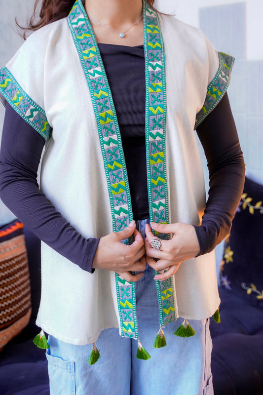 Heritage Threads Embroidered Vest