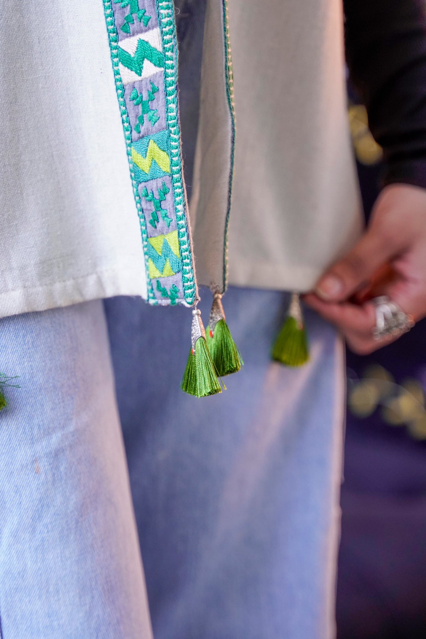 Heritage Threads Embroidered Vest