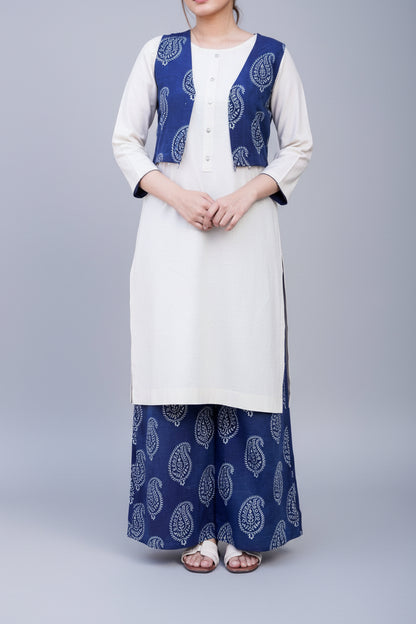 Heritage Hues Soft Khadder Co-ord