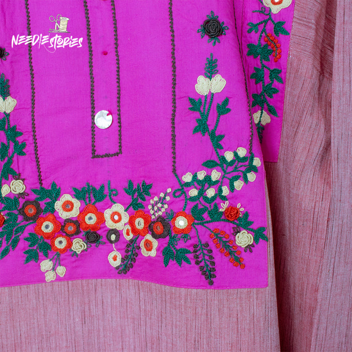 Floral Bliss Khaddar Suit
