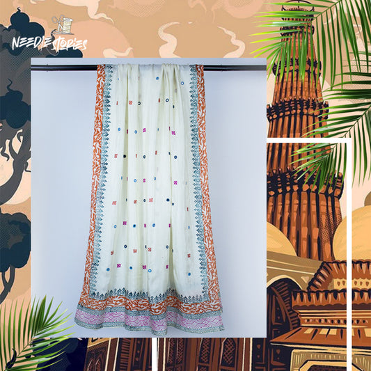 Mirrored Heritage Dupatta